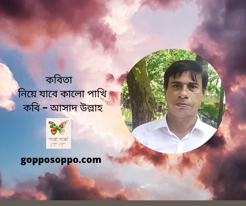 নিয়ে যাবে কালো পাখি - কবি - আসাদ উল্লাহ । গপ্পো সপ্পো ডট কম